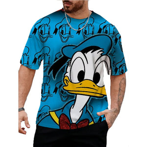 Duck Print Trendy T-shirt