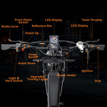 52V 2000W Dual-Motor 23AH Lithium Battery Electric Bike