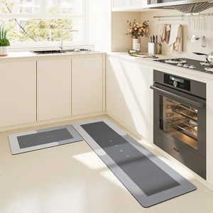 Absorbent Non-Skid Waterproof Wipeable Comfort Standing Kitchen Rug