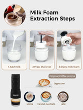 Cafelffe 3 In1 Portable Coffee Machine Manual Espresso Maker For Capsule & Ground Hand Press Brewer