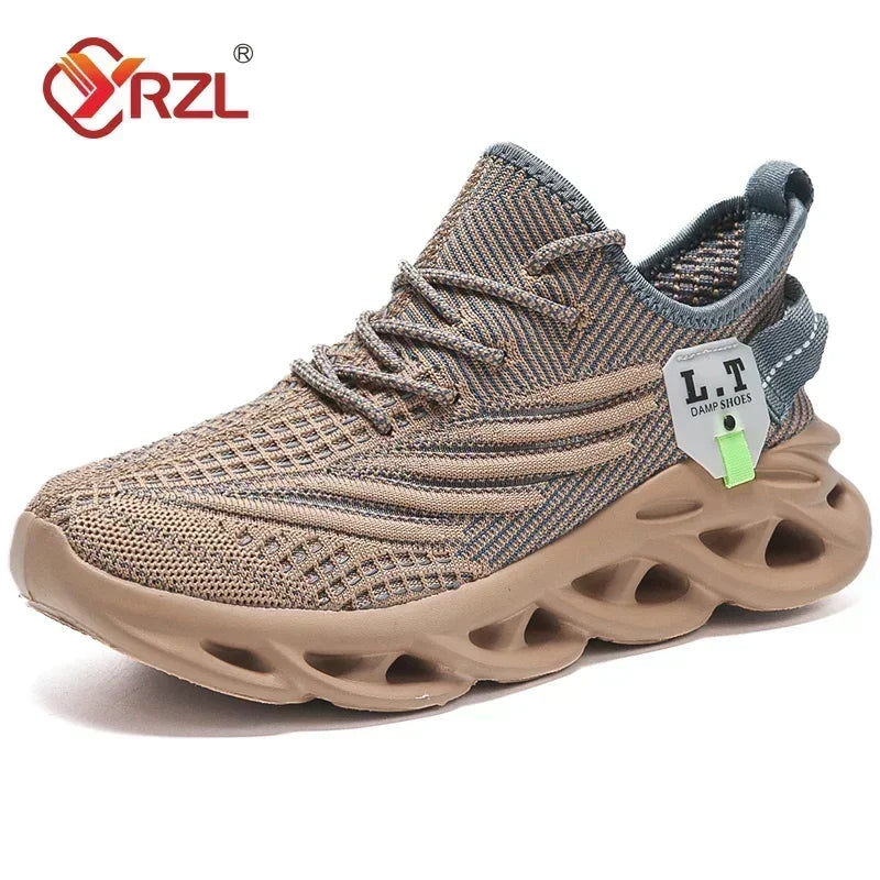 YRZL Casual Breathable Light Shock-absorption Tennis Shoes