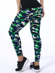 High Elasticity Camouflage Leggings