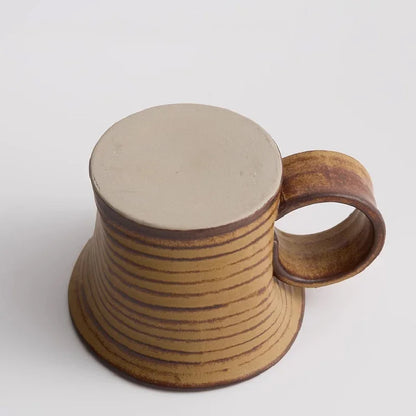 Japanese Coarse Pottery Retro Cappuccino Cup