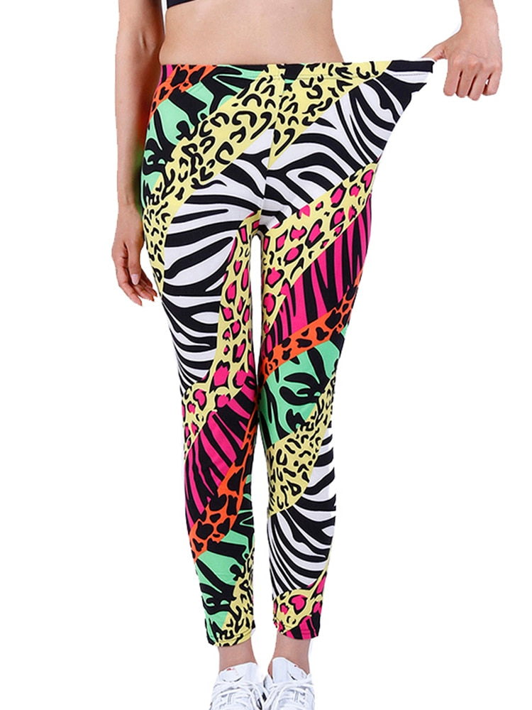 High Elasticity Camouflage Leggings