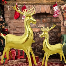 Golden Reindeer Foil Balloon