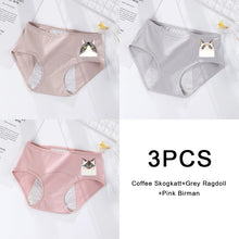 3PCS Large Flow Menstrual Briefs