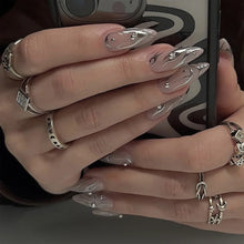 24pcs Mid Length Removable Wear Full Cover Nails