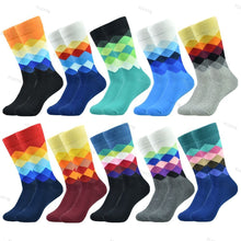 Colorful Designer Print Combed Cotton Socks