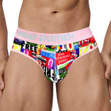 Racing Flag Plaid Printed Breathable Soft Briefs