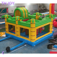 Giant Jungle Crocodile inflatable Bouncy Castle