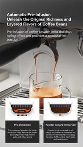 CAFOVO G3005L Professional Espresso Coffee Cappuccino Maker