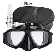 Tempered Lends Diving Mask with GoPro Mount