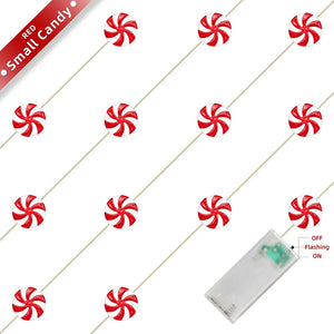 2M/20LED Christmas Candy String Lights