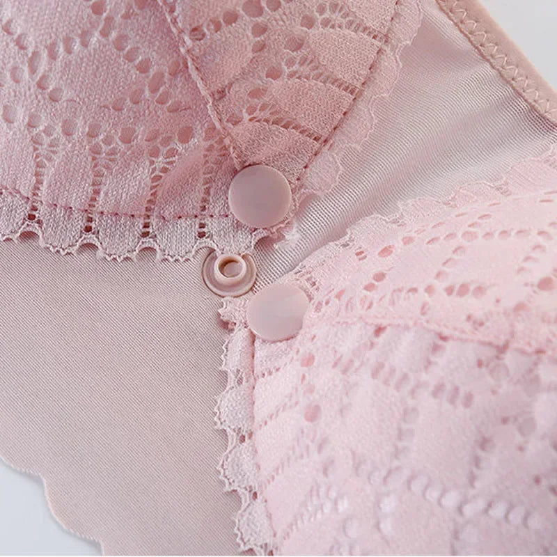 Front Button Maternity Nursing Bra Adjustable