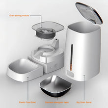 Intelligent Stainless Steel Double Bowl Pet Automatic Feeder with Wifi