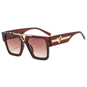 Glamour Square Frame Designer Sunglasses