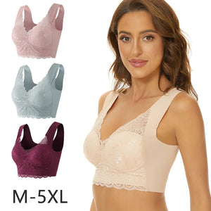 Wire Free Push Up Bra With Padding