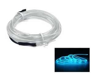 Car Environment El Wire Neon USB Flexible Neon Interior Lights