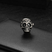 Digital Scale Skull Ring