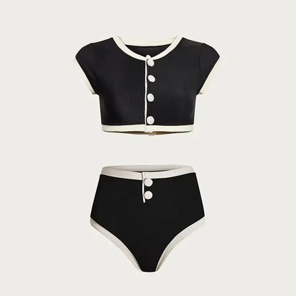 High Waist Two-Piece Bikini Set