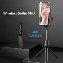 Wireless Bluetooth Selfie Stick Tripod With Remote Shutter