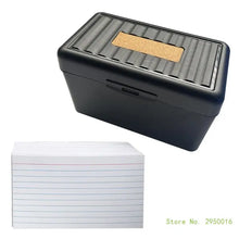 150/200 Sheets Tabbed Colorful Divided Index Card with Box