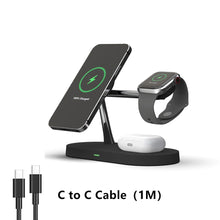 3 in 1 Wireless Charger Stand For iPhone & Apple Watch & Airpods