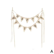 Birthday Cake Flag Topper Decoration