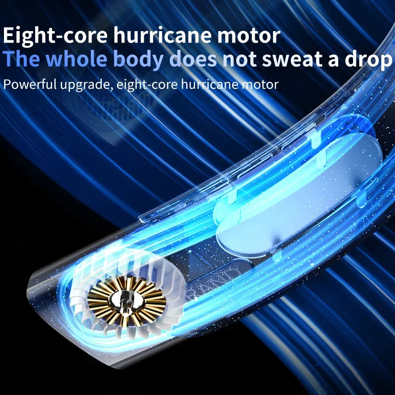 6000mah Portable Rechargeable Mini Electric Fan