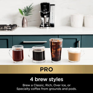 Ninja CFP307 Dual Brew Pro Specialty Coffee System Compatible with K-Cup Pods