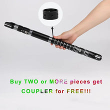 Heavy Dueling RGB Laser Sword Metal Hilt Smooth Swing Lightsaber