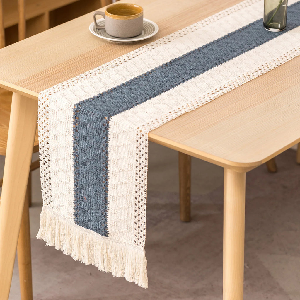 Cotton And Linen Table Runner