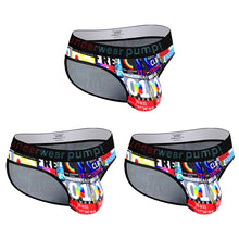 Racing Flag Plaid Printed Breathable Soft Briefs