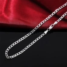 925 Sterling Silver Face Chain Necklace