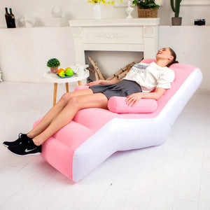 Living Room S Shape Inflatable Sofa Chair