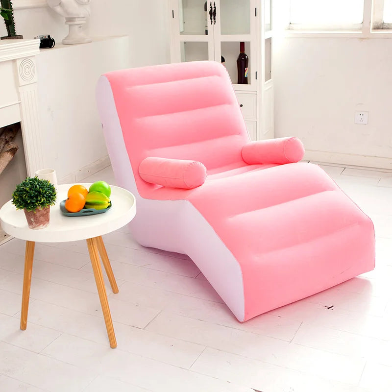 Living Room S Shape Inflatable Sofa Chair