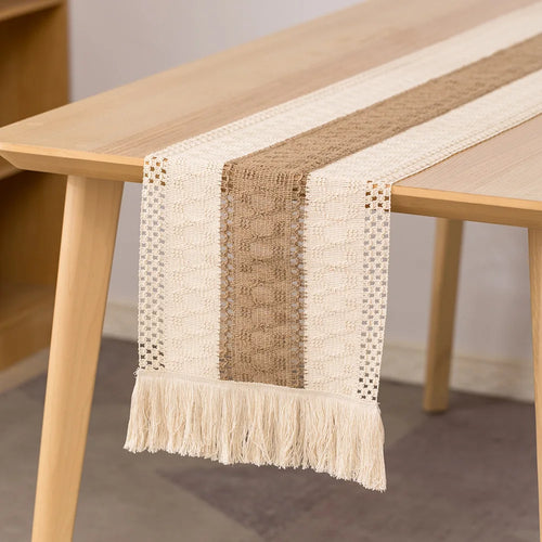 Cotton And Linen Table Runner