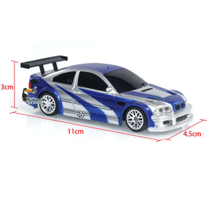 Remote Control 1/43 RTR 4WD High Speed Radio Control Drift Race Car