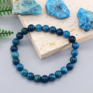 Reiki Apatite Natural Stone Blood Circulation Beads