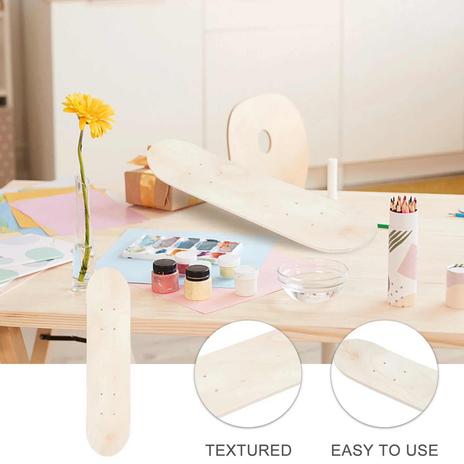 DIY 60cm Maple Skateboard Deck