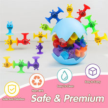 Soft Silicone Suction Cup Building Blocks