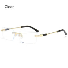 UV400 Rimless Rectangle Sunglasses