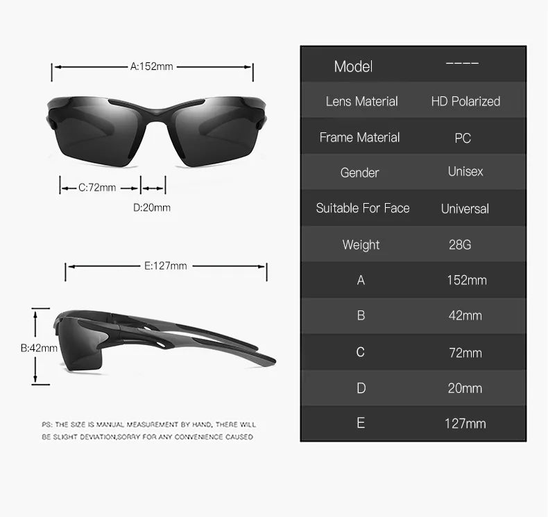 Dustproof Dazzle Color Sport Glasses