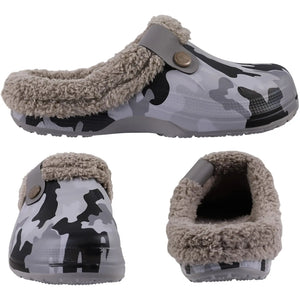 Shevalues Plush Fur Clogs Slippers