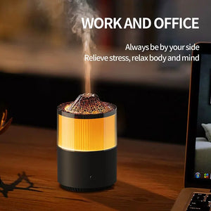 Cool Flame Colorful Small Mini Ambient Lamp  Aromatherapy Machine