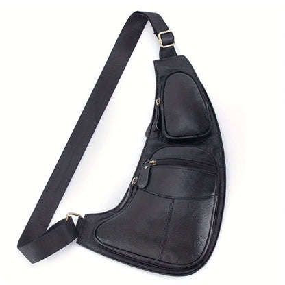 Retro Leather Crossbody Bag