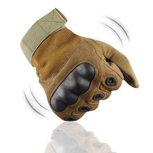 Super Fiber Leather Hard Shell Tactical Gloves