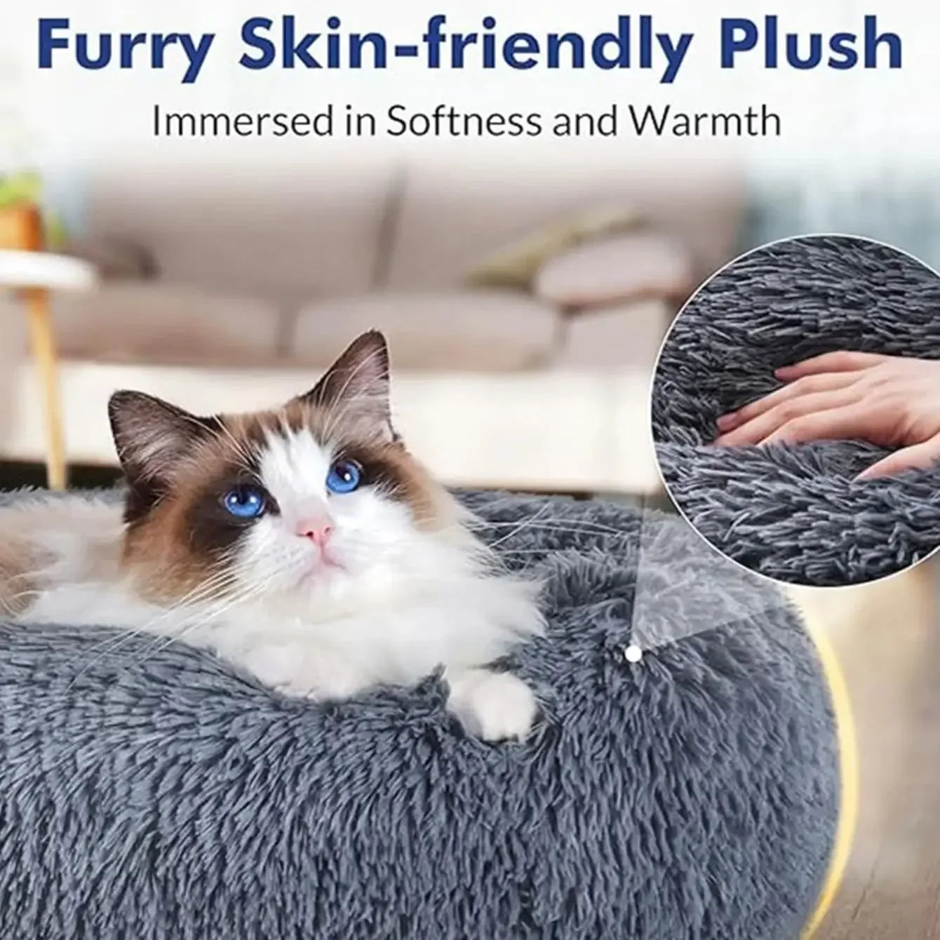 Round Large Soft Bed