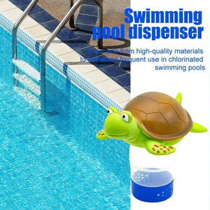 Turtle Shaped Creative Durable Pool Floater Chlorine Dispenser
