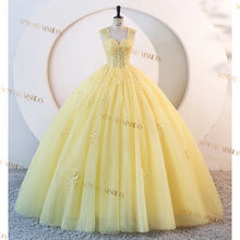 Long Train  Quinceanera Dress
